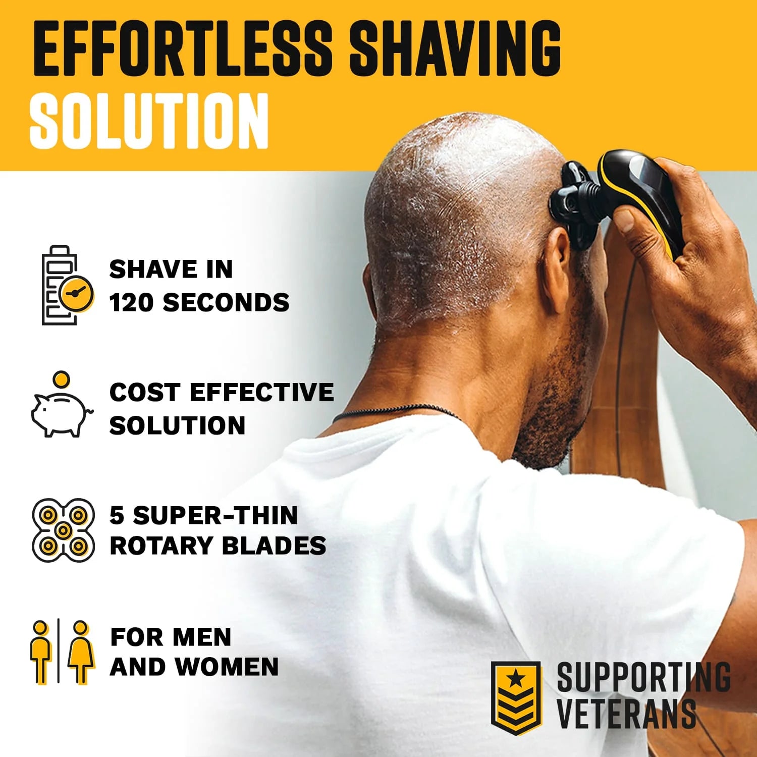 Bald Buddy - Electric Head Shaver