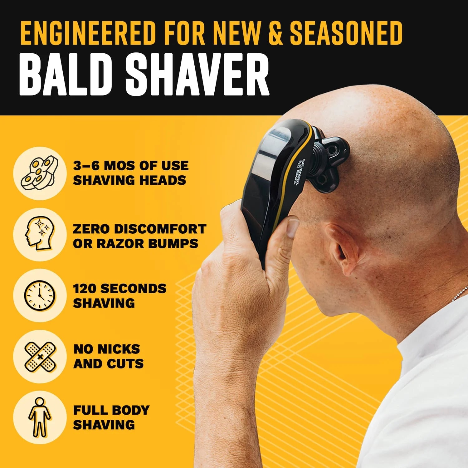 Bald Buddy - Electric Head Shaver