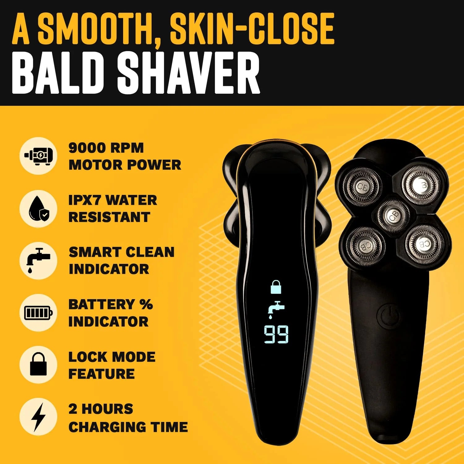 Bald Buddy - Electric Head Shaver