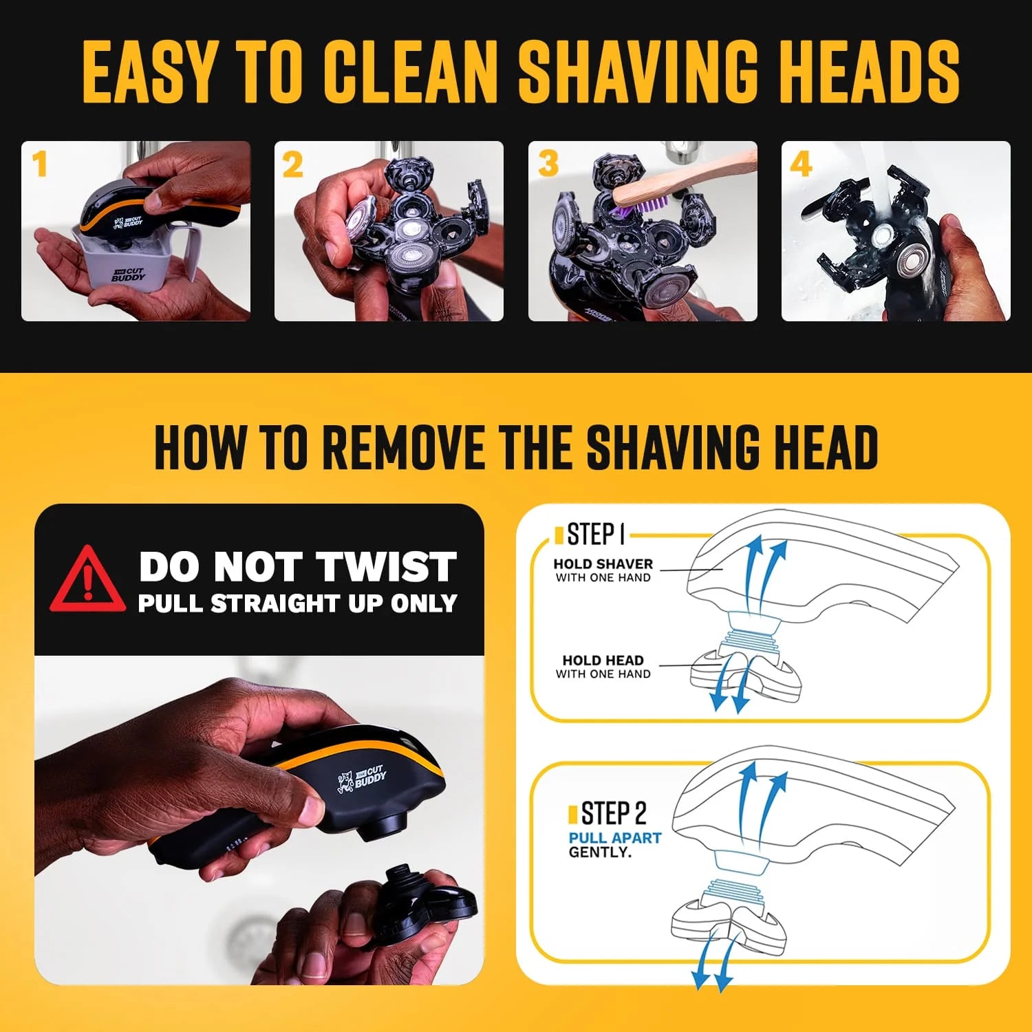 Bald Buddy - Electric Head Shaver